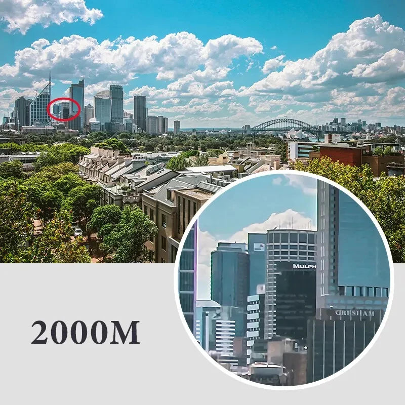 Jumelles HD 40x22 Prisme BAK4 Lentille FMC – Compactes Étanches IPX4 | Outdoor Chasse Voyage - kadopascher