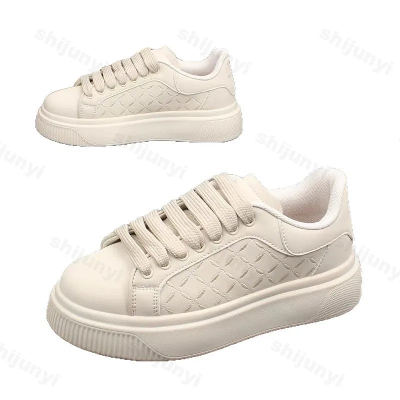 Chaussures Plateforme Homme Automne 2025 – Sport Casual Confortables | Cuir PU EU 38-48 - kadopascher