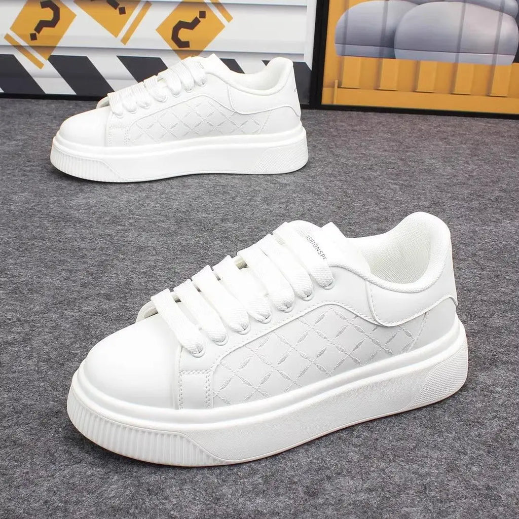 Chaussures Plateforme Homme Automne 2025 – Sport Casual Confortables | Cuir PU EU 38-48 - kadopascher