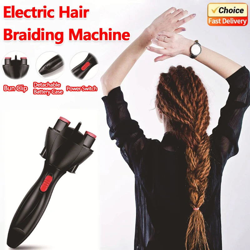 360° Automatic Braiding Machine - Professional Electric Braider