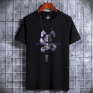 T-shirt luxe chic pour homme collection été 2024