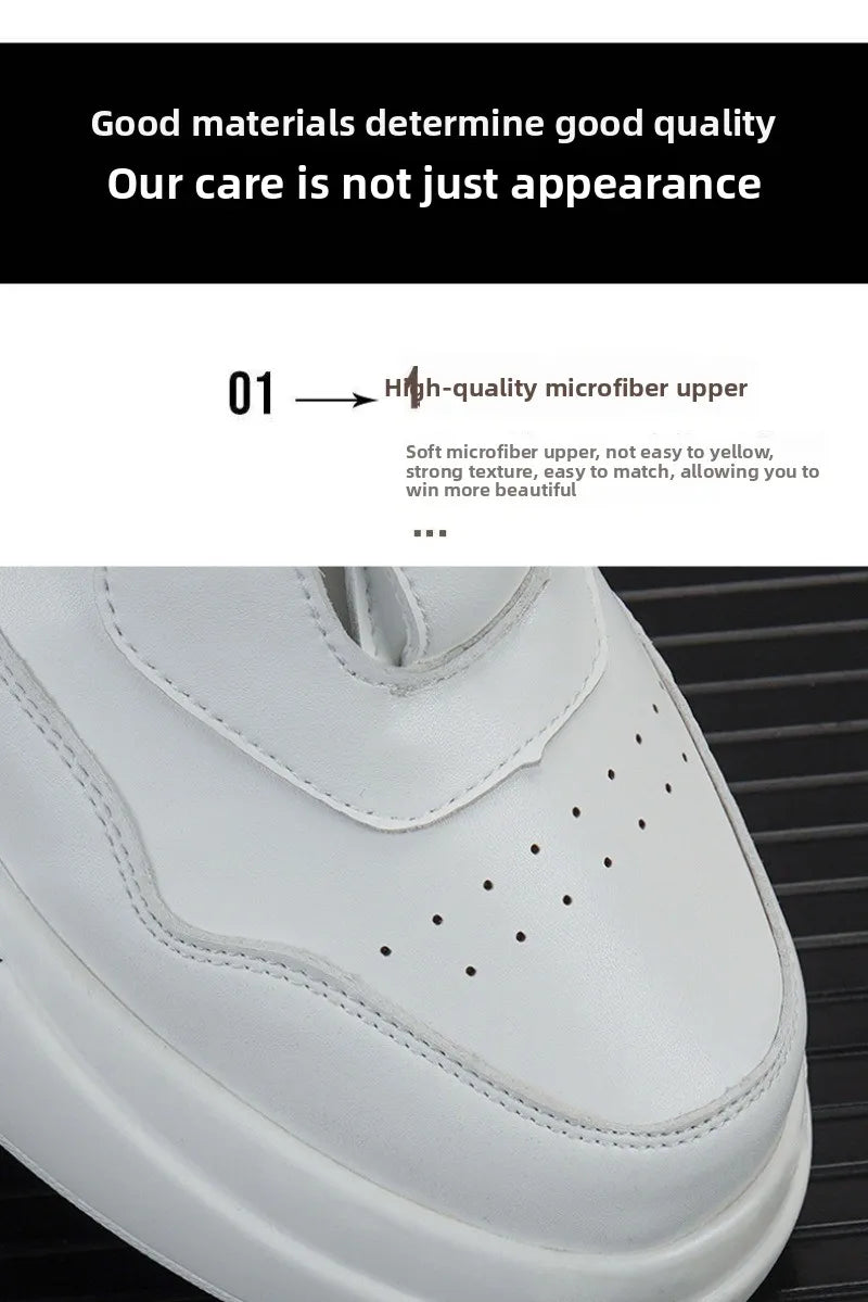 Sneakers Montantes Homme – Chaussures Casual Légères Respirantes Semelle Épaisse