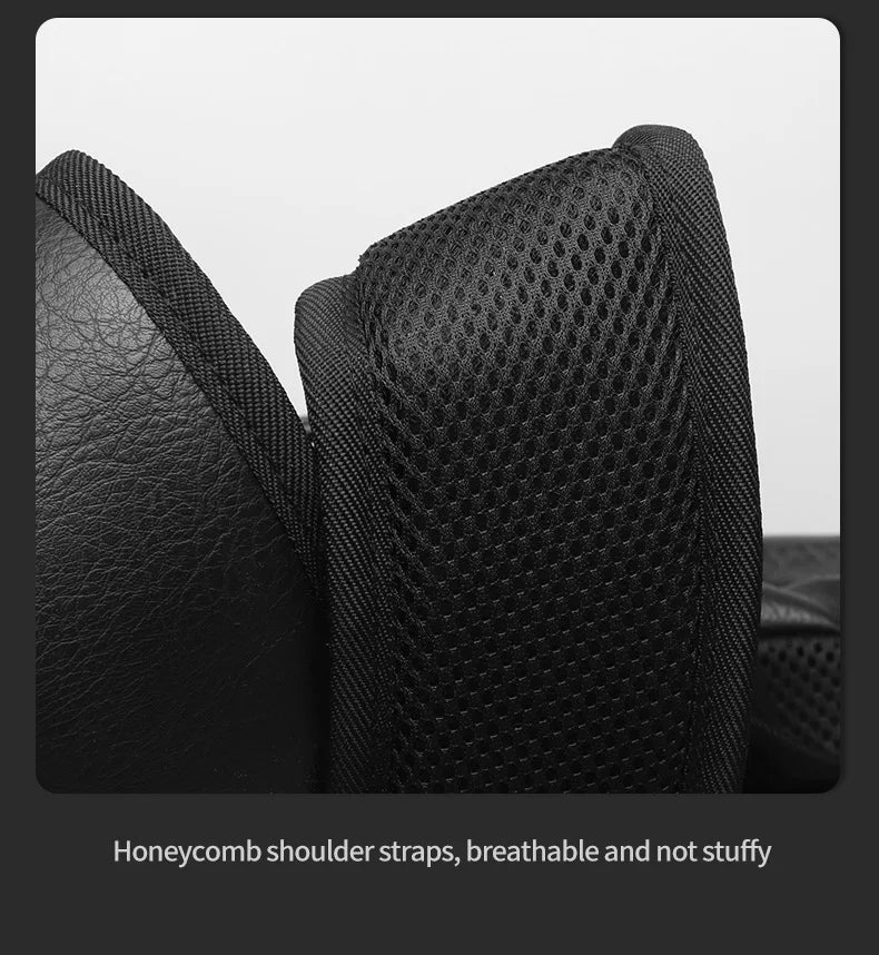 Sac à Dos Rétro en Cuir PU – Style Britannique | USB, Waterproof, Grande Capacité - kadopascher