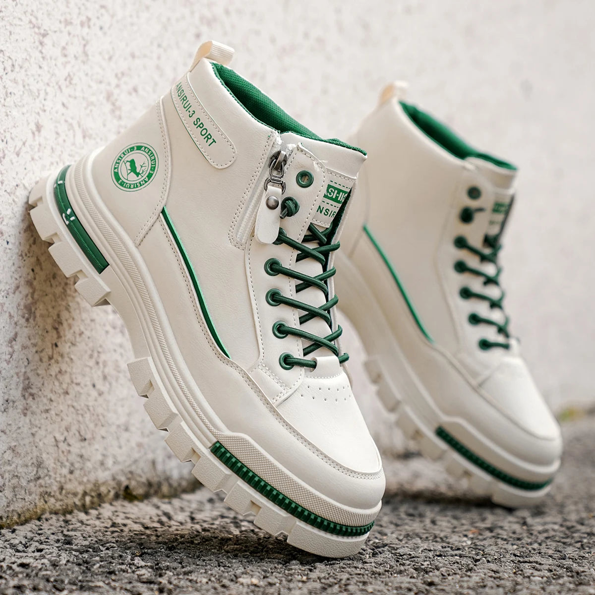 Boots Denim Homme Montantes - Chaussures Casual Sport Tendance