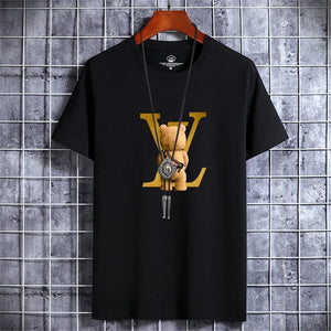 T-shirt luxe chic pour homme collection été 2024