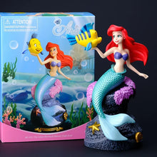 Disney Princess Ariel Anime Little Mermaid Action Figure Toys Ariel Pvc Collection Room Car Cake Decoration Gift for Kids Girls - kadopascher