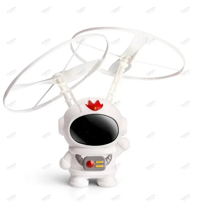 Robot Astronaute Volant Lumineux Lévitation UFO - Jouet Interactif LED - kadopascher