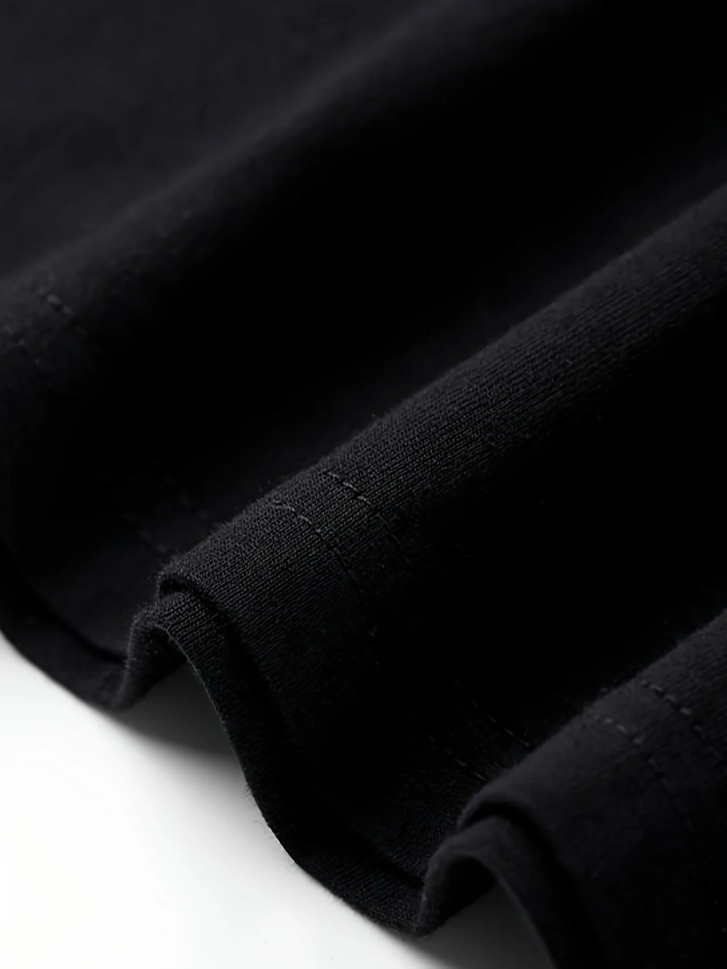 T-shirt homme collection 2025 chic et élégant 
summer 100% pure cotton fashionable casual loose black rabbit cartoon pattern printed round neck short sleeved T-shirt top - kadopascher