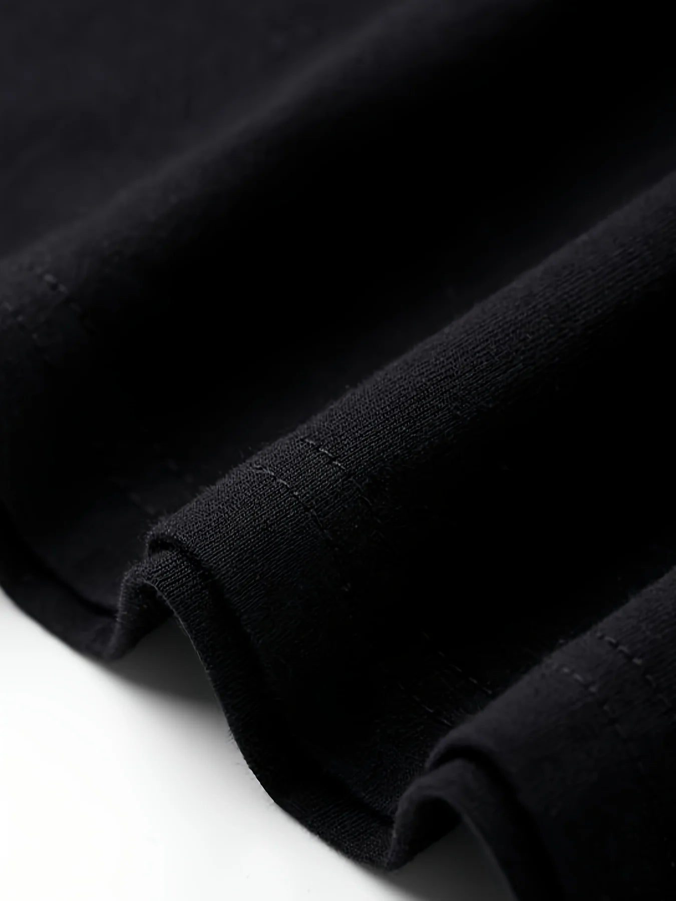 T-shirt homme collection 2025 chic et élégant 
summer 100% pure cotton fashionable casual loose black rabbit cartoon pattern printed round neck short sleeved T-shirt top - kadopascher