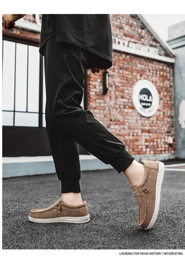 Chaussures bateaux été en toile collection 2025
Men 2024 New Leisure Sneakers Spring Summer - kadopascher