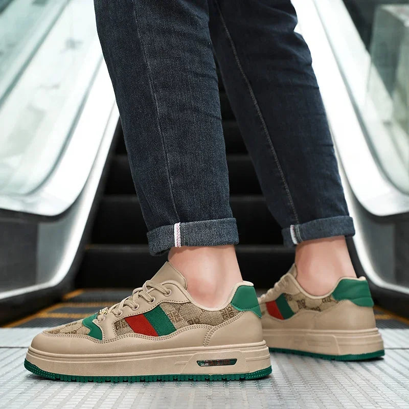 Sneakers Rétro Homme - Chaussures Sport Casual Vintage - kadopascher