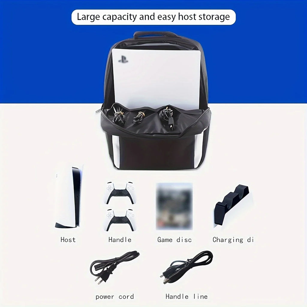 Sac à Dos Transport PS5 Console - Housse Protection Accessoires Sony PlayStation 5 - kadopascher