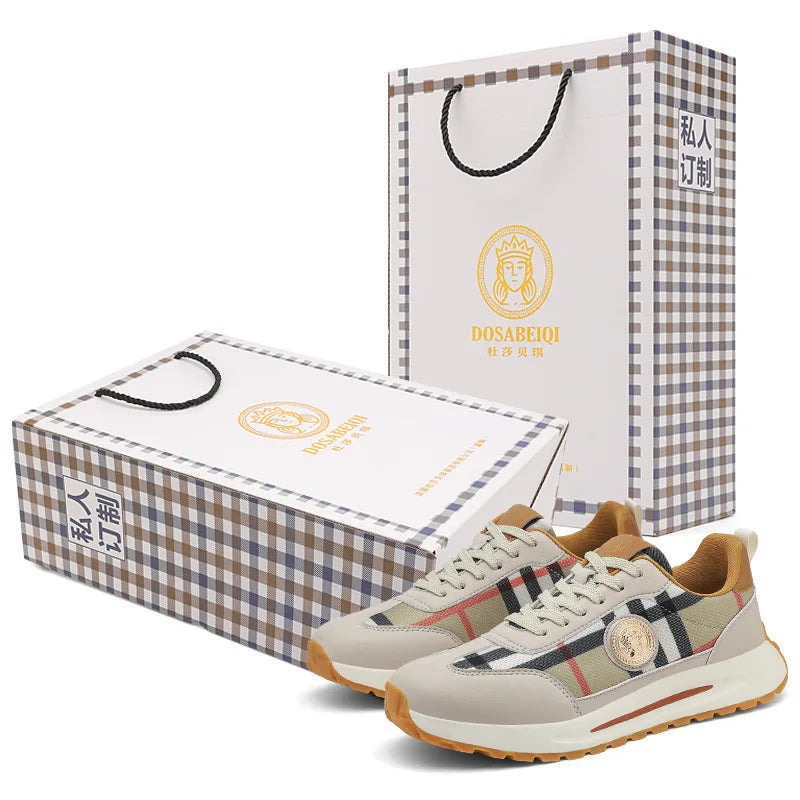 Chaussures Homme Sport Casual Respirantes - Semelle Caoutchouc Antidérapante