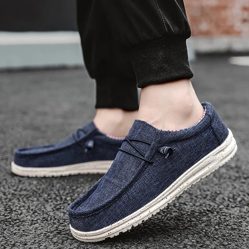 Chaussures bateaux été en toile collection 2025
Men 2024 New Leisure Sneakers Spring Summer - kadopascher