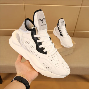 Chaussures luxe chic haute couture Y3 - 2025 / 2025New Sneakers Luxury Brands fashion leisure men and women shoes leather sports running shoes KGDB Y3 lovers Designer shoes NY