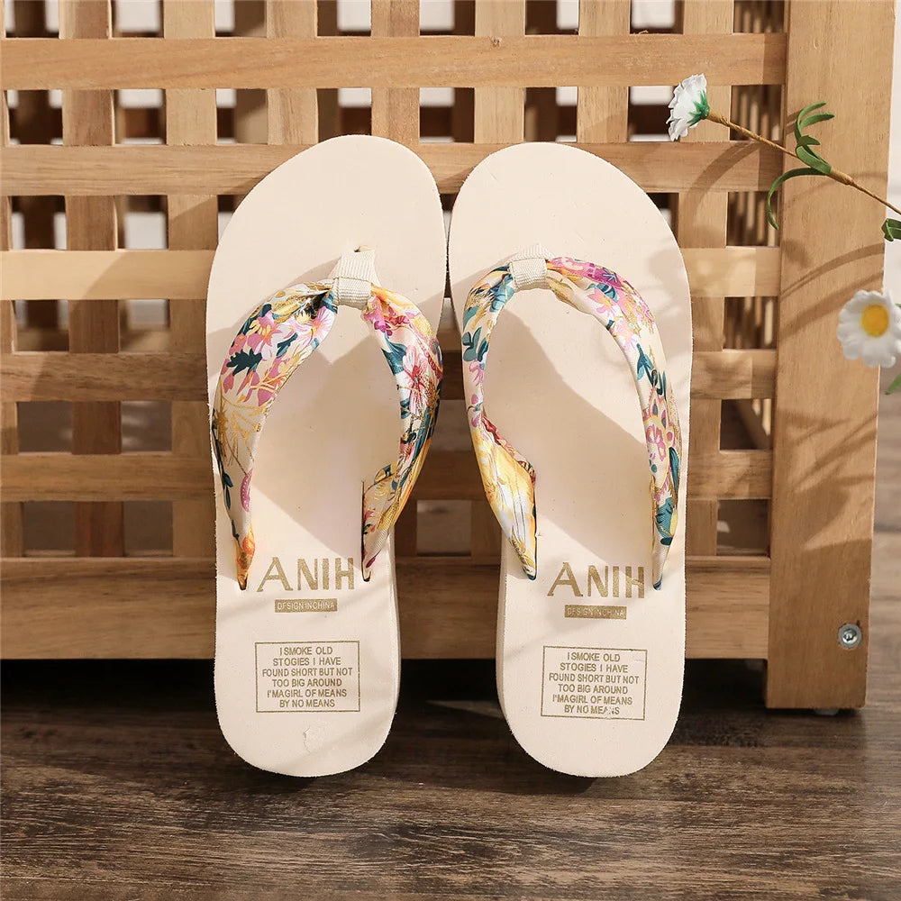 Claquettes Sandales femme été 2025 / Fashion Women Flip Flops Summer Beach Platform Slippers Casual Outside Wedges Sandals Summer Women Shoes - kadopascher
