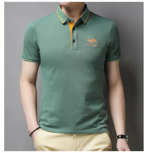 Polo brodé luxe été 2024 / New Summer Korean  Embroidered Polo Shirt Men's Luxury