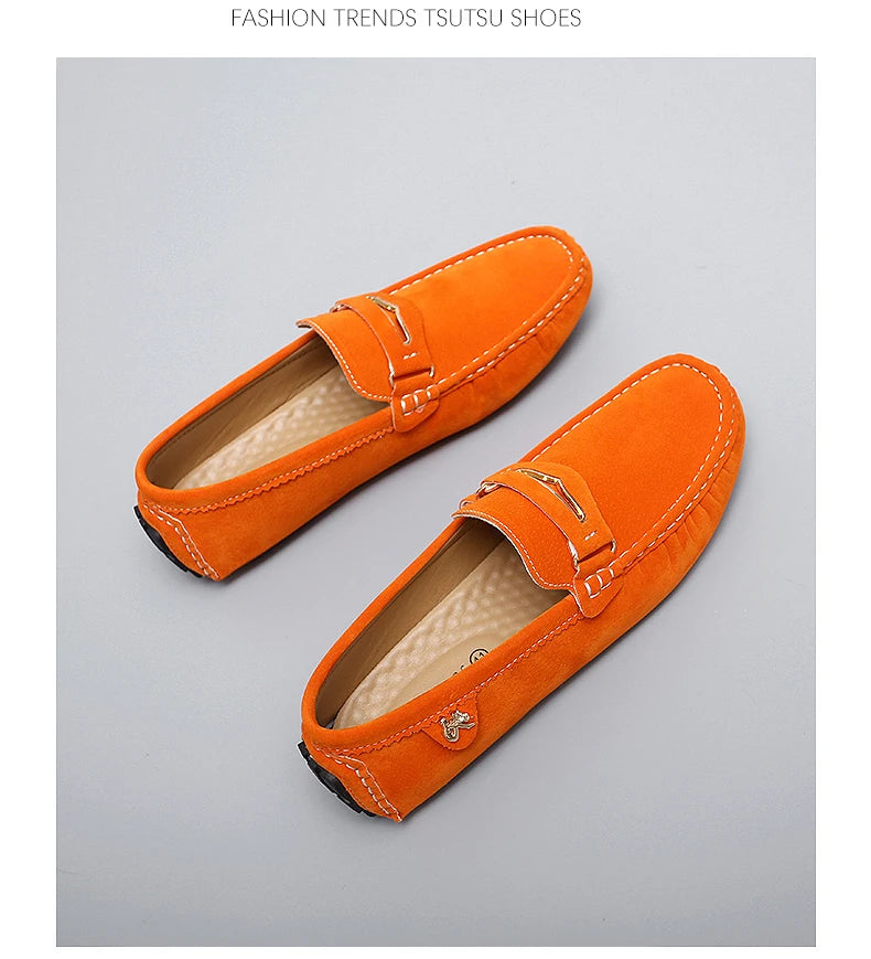 Chaussures Bateau Homme Style Britannique - Mocassins Slip-On Casual