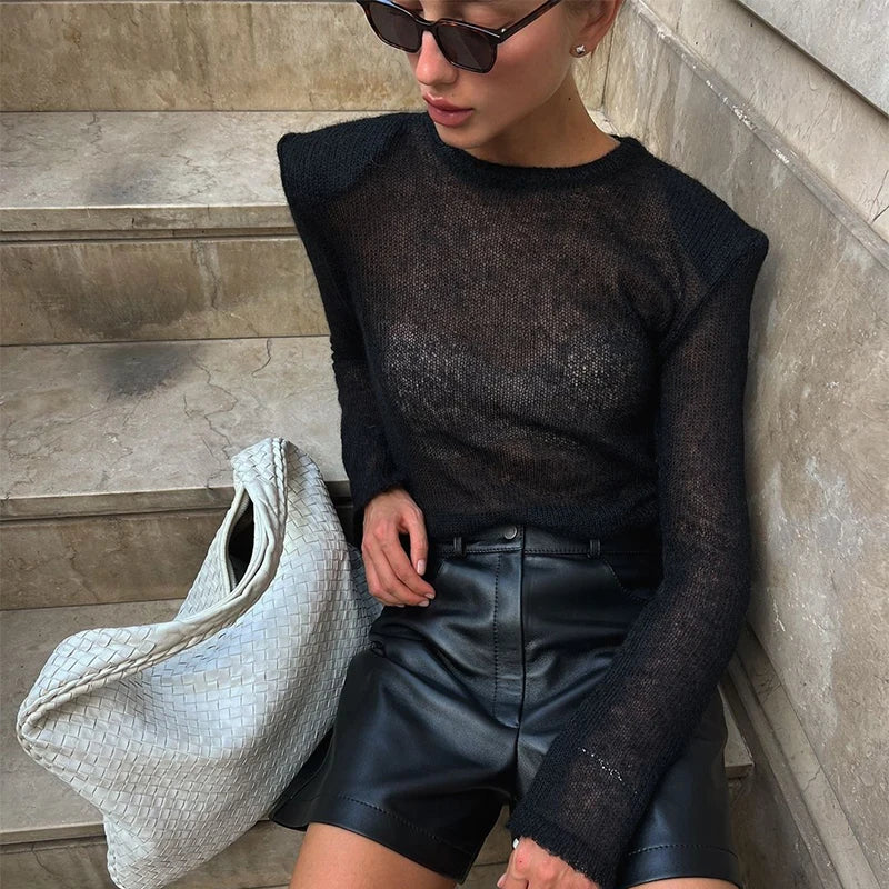 Women's Knitted Winter Zip-Up Cardigan - Cozy, Elegant, Loose Fit with Pockets