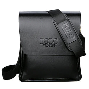 Sacoche cuir POLO Homme - kadopascher