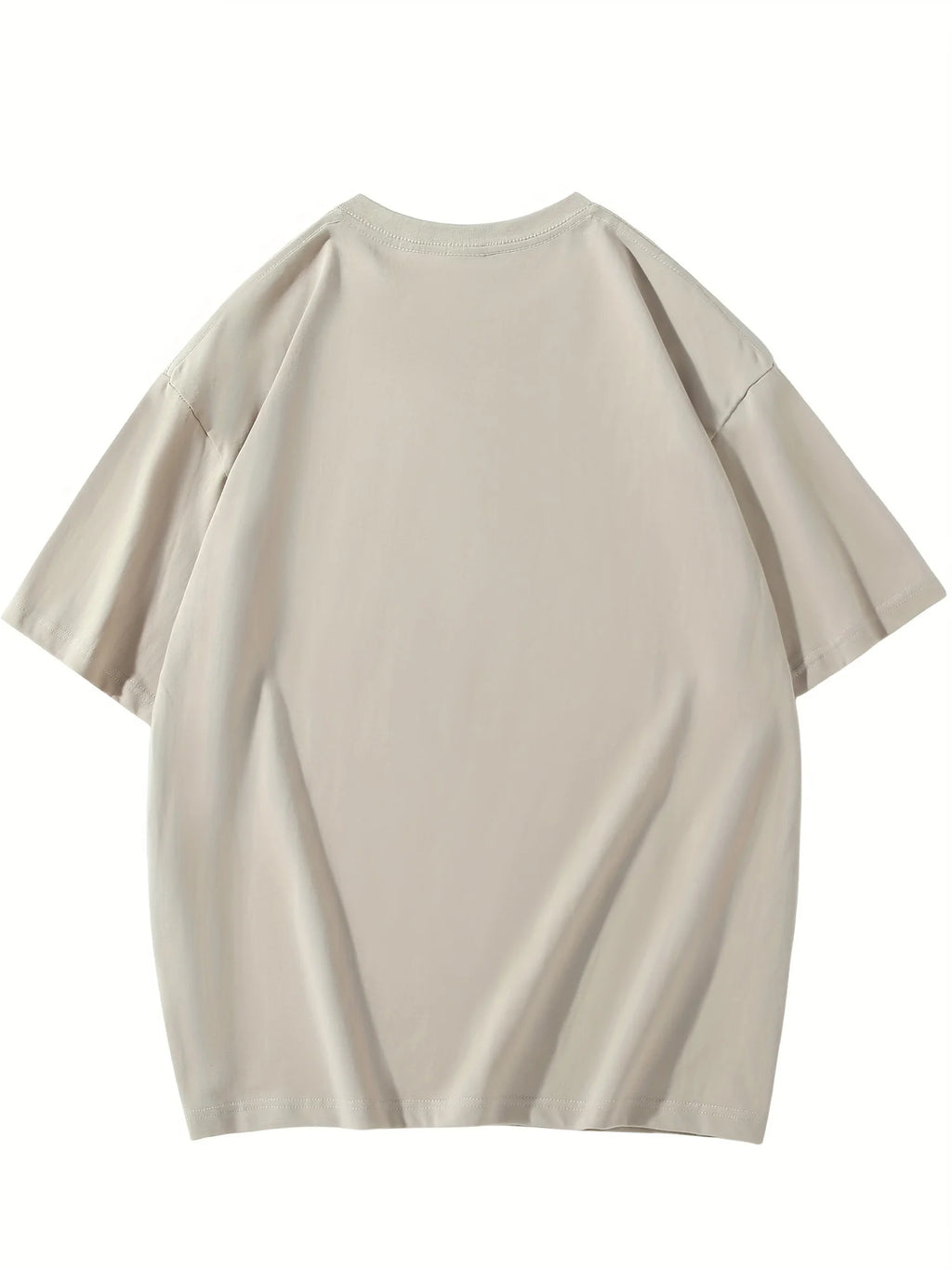 T-shirt homme collection 2025 chic et élégant 
Summer 100 Cotton Fashionable Casual Loose Large Size Classic Motorcycle Pattern Printed Round Neck Short Sleeve T-shirt - kadopascher