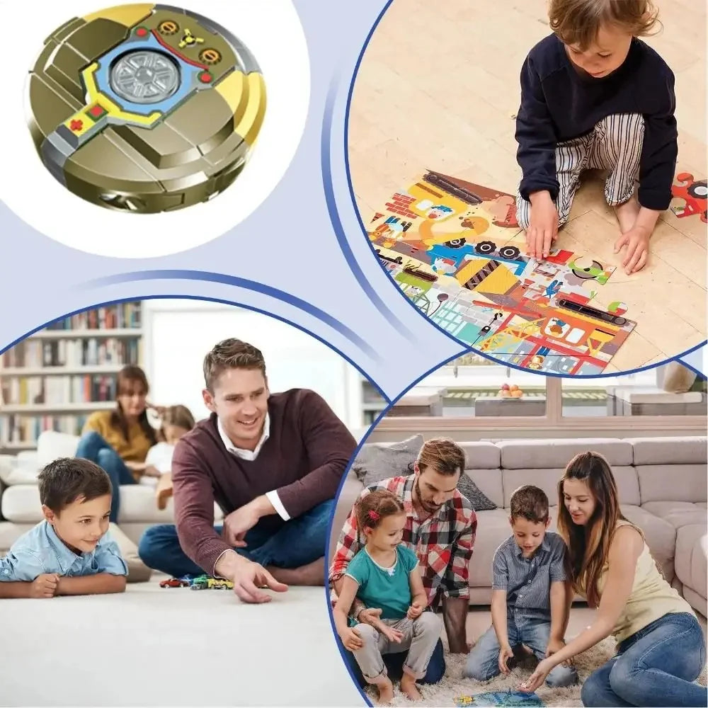 Robot transformer pocket / New 360 Rotating Ball Deformation Robot Fingertip Gyro Decompression Toy, Anti-compression Adult Sensory Toys, Children's Gifts