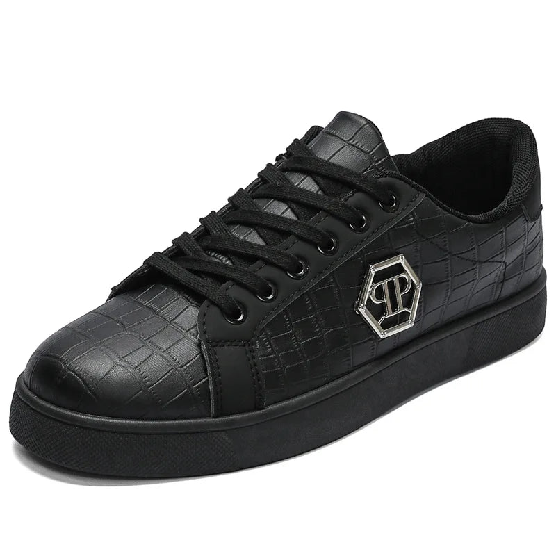 Zapatos de cuero transpirables de lujo para hombre: casuales, elegantes y de primera calidad.