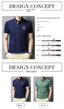 Polo brodé luxe été 2024 / New Summer Korean  Embroidered Polo Shirt Men's Luxury - kadopascher