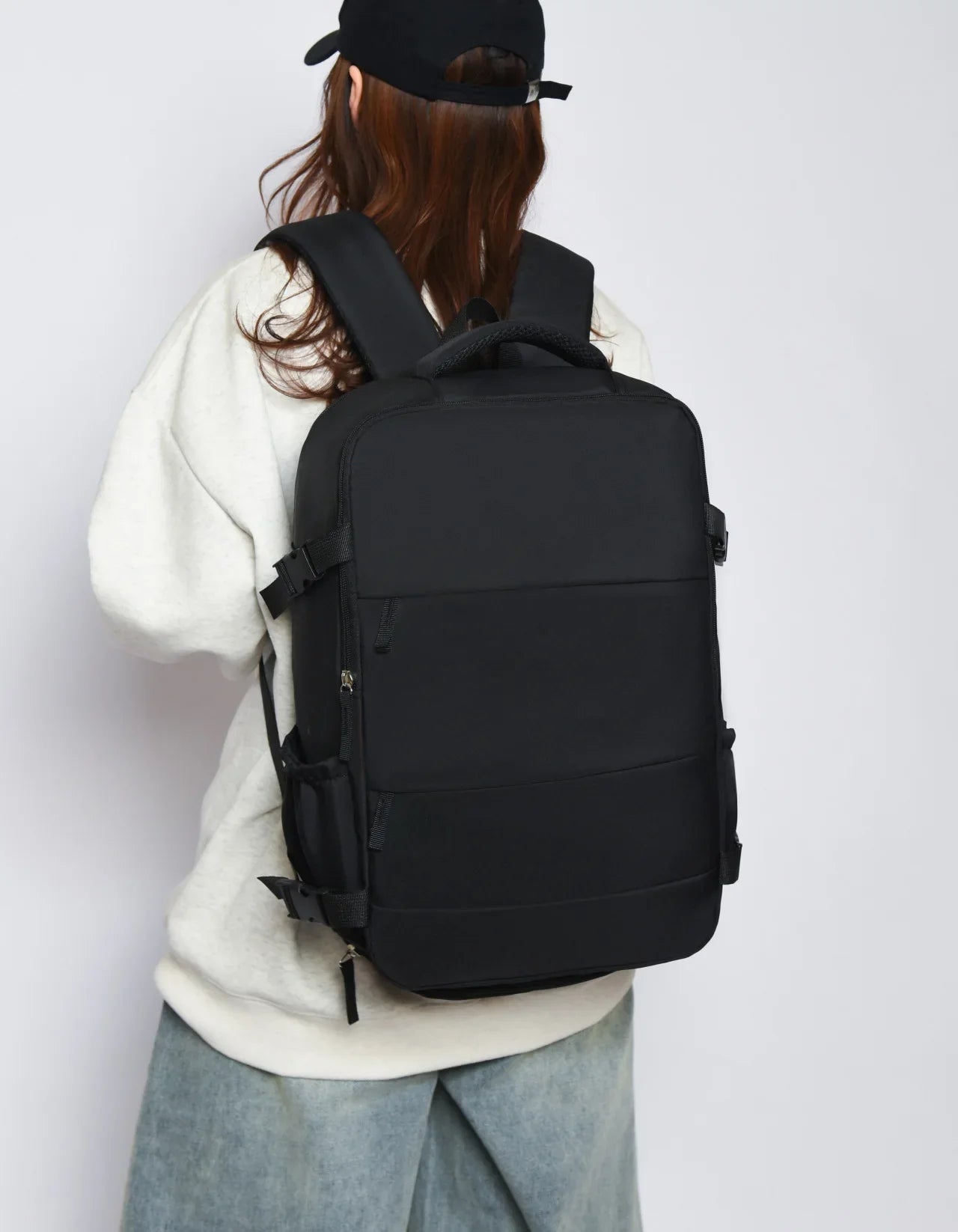 Couples Leisure Lightweight Backpack Travel Backpack Female New Backpack Student Schoolbag Large Capacity Travel Commuter Luggag - kadopascher