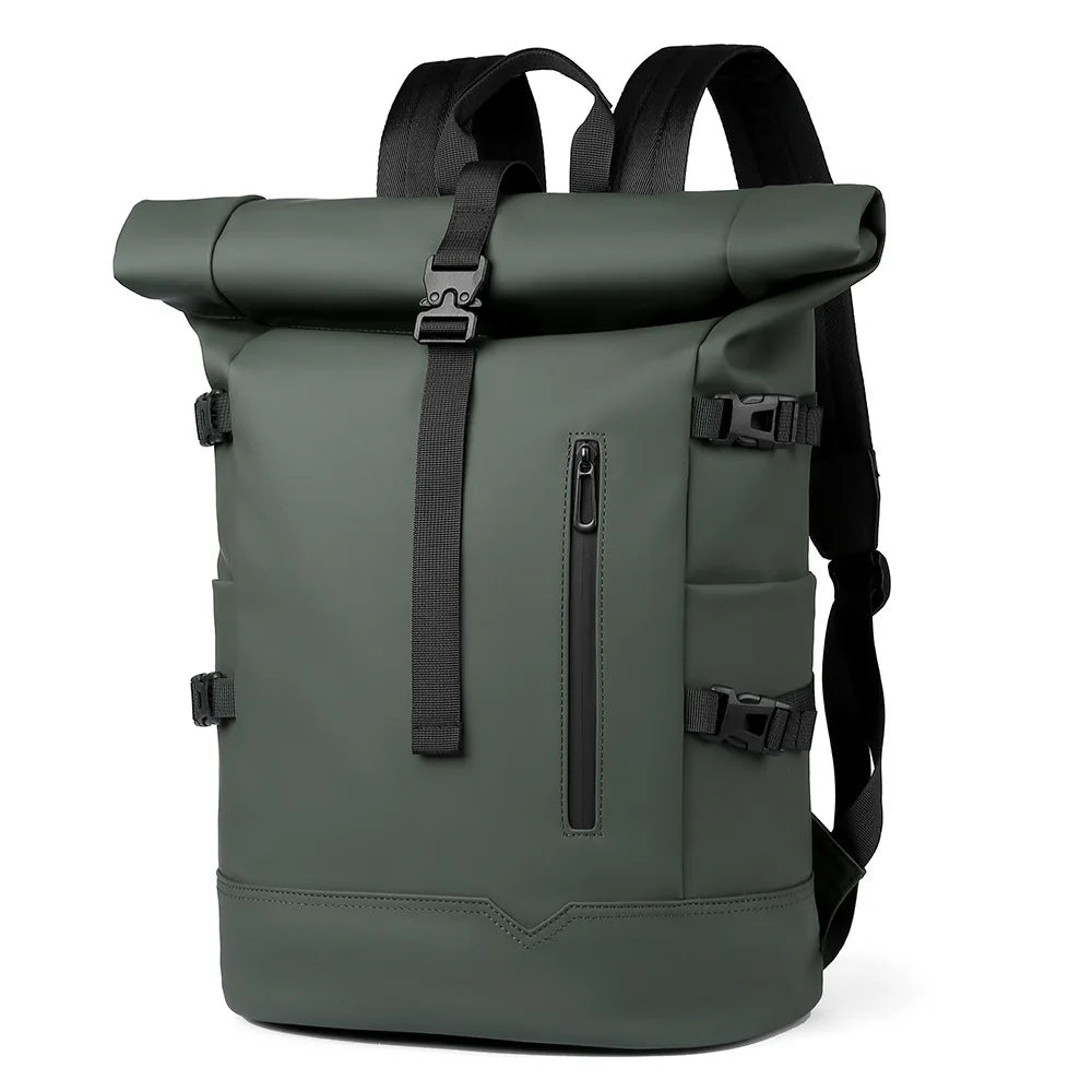 Sac à Dos Tendance Unisexe – Compartiment Laptop, Grande Capacité, Style Casual Premium - kadopascher