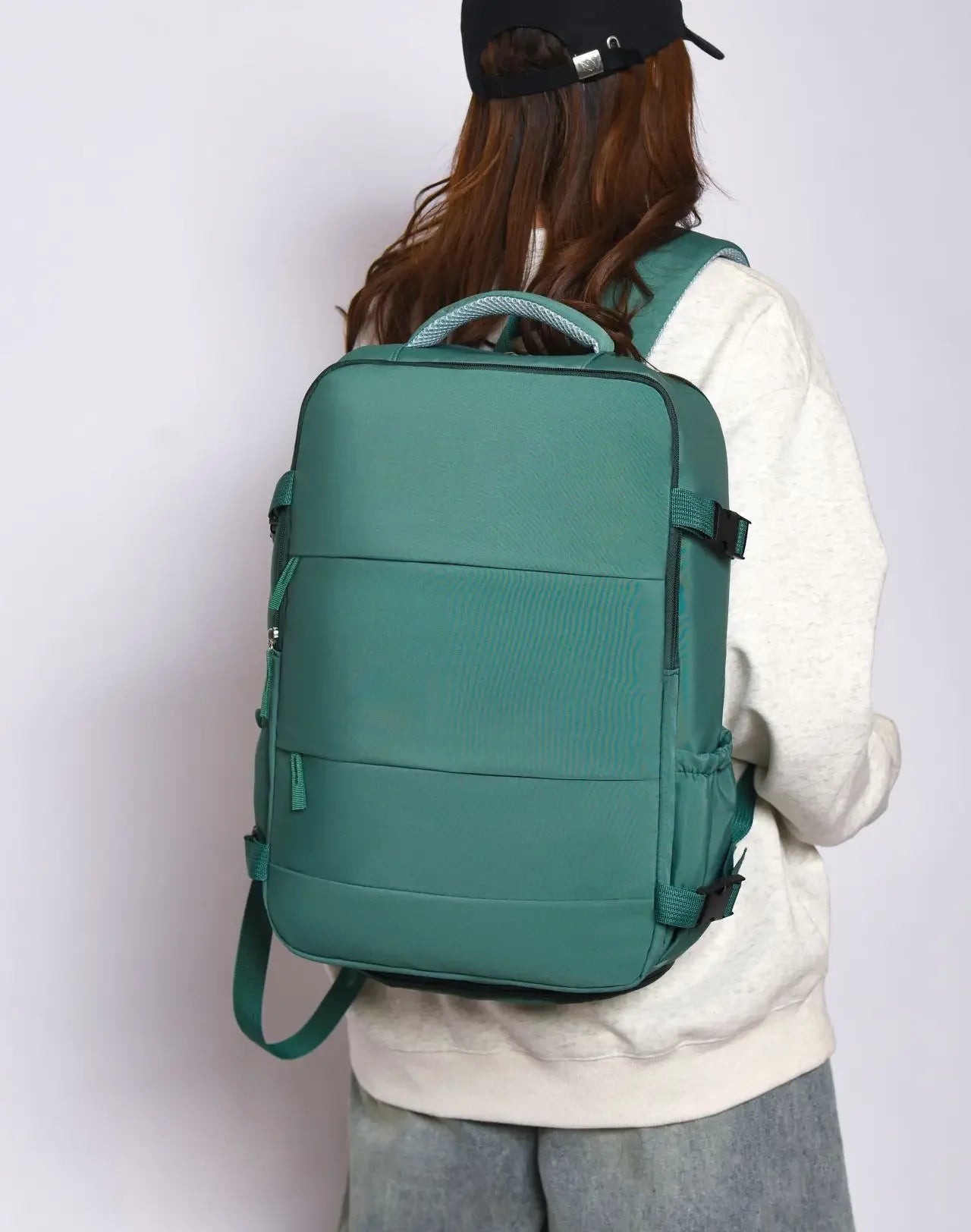 Couples Leisure Lightweight Backpack Travel Backpack Female New Backpack Student Schoolbag Large Capacity Travel Commuter Luggag - kadopascher