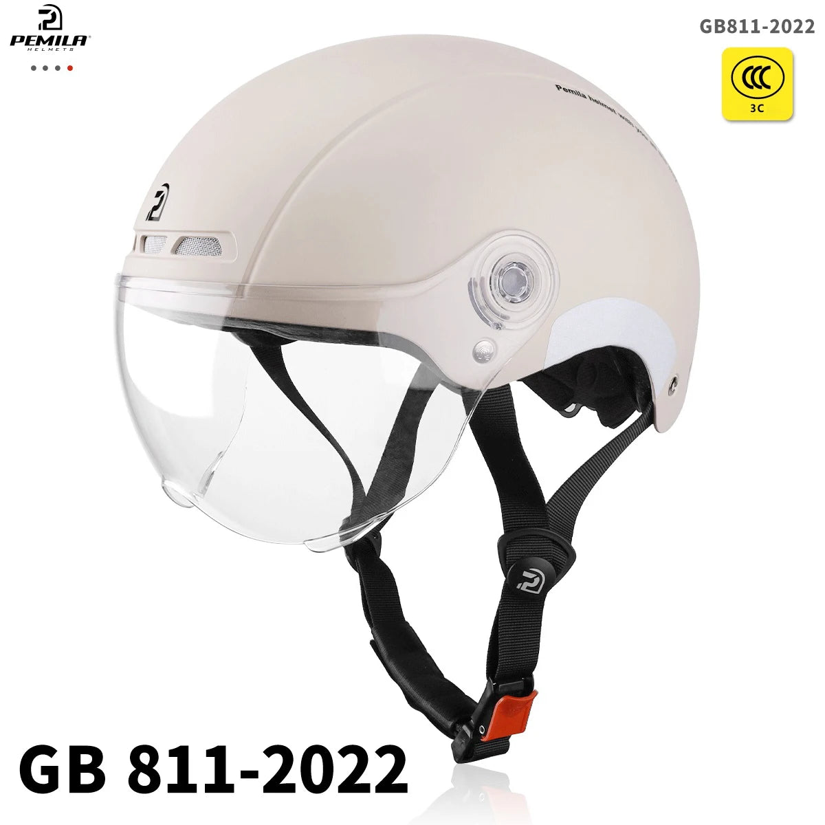 Casque Vélo PEMILA V-08T avec Lunettes HD Intégrées – Protection 4 Saisons | MTB Route E-Bike - kadopascher