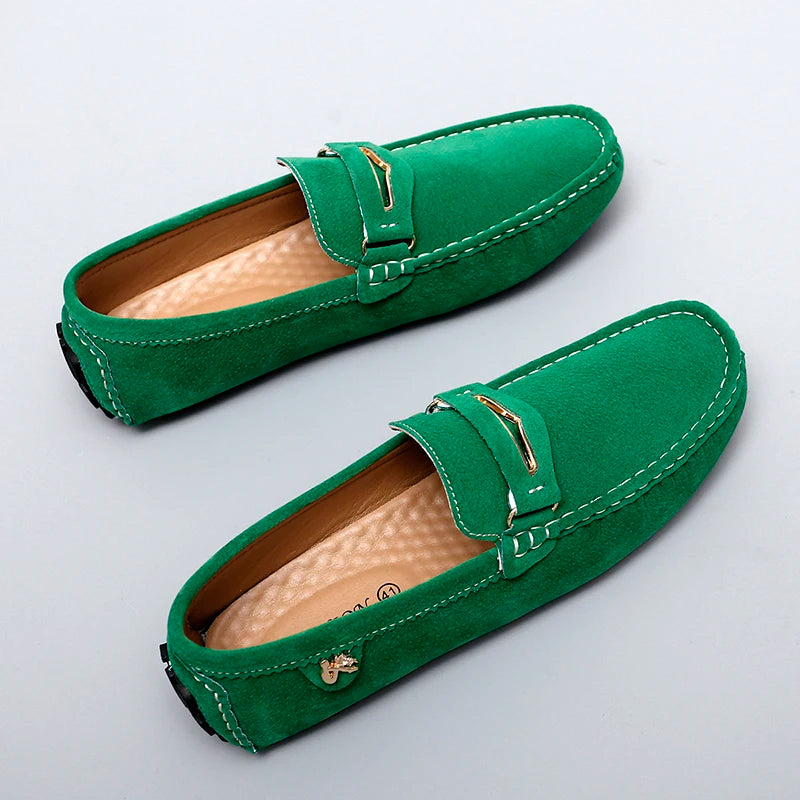 Chaussures Bateau Homme Style Britannique - Mocassins Slip-On Casual