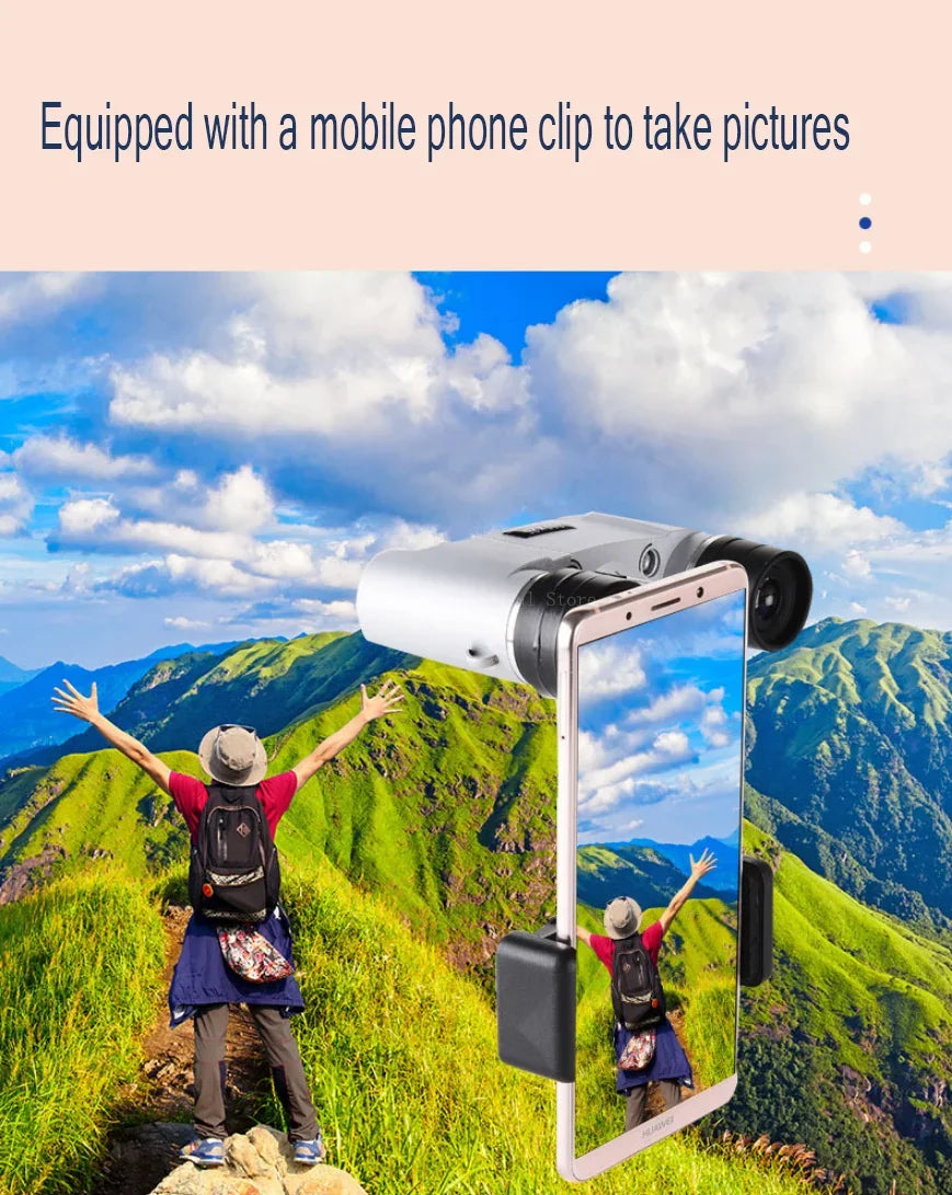 Jumelles Monoculaire HD 500x – Télescope Portable Étanche BAK4 | Camping, Randonnée, Concerts