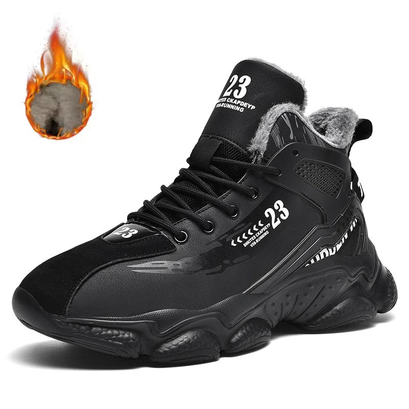 Chaussures Homme Basketball Casual - Baskets Semelle Épaisse Lacets Sport