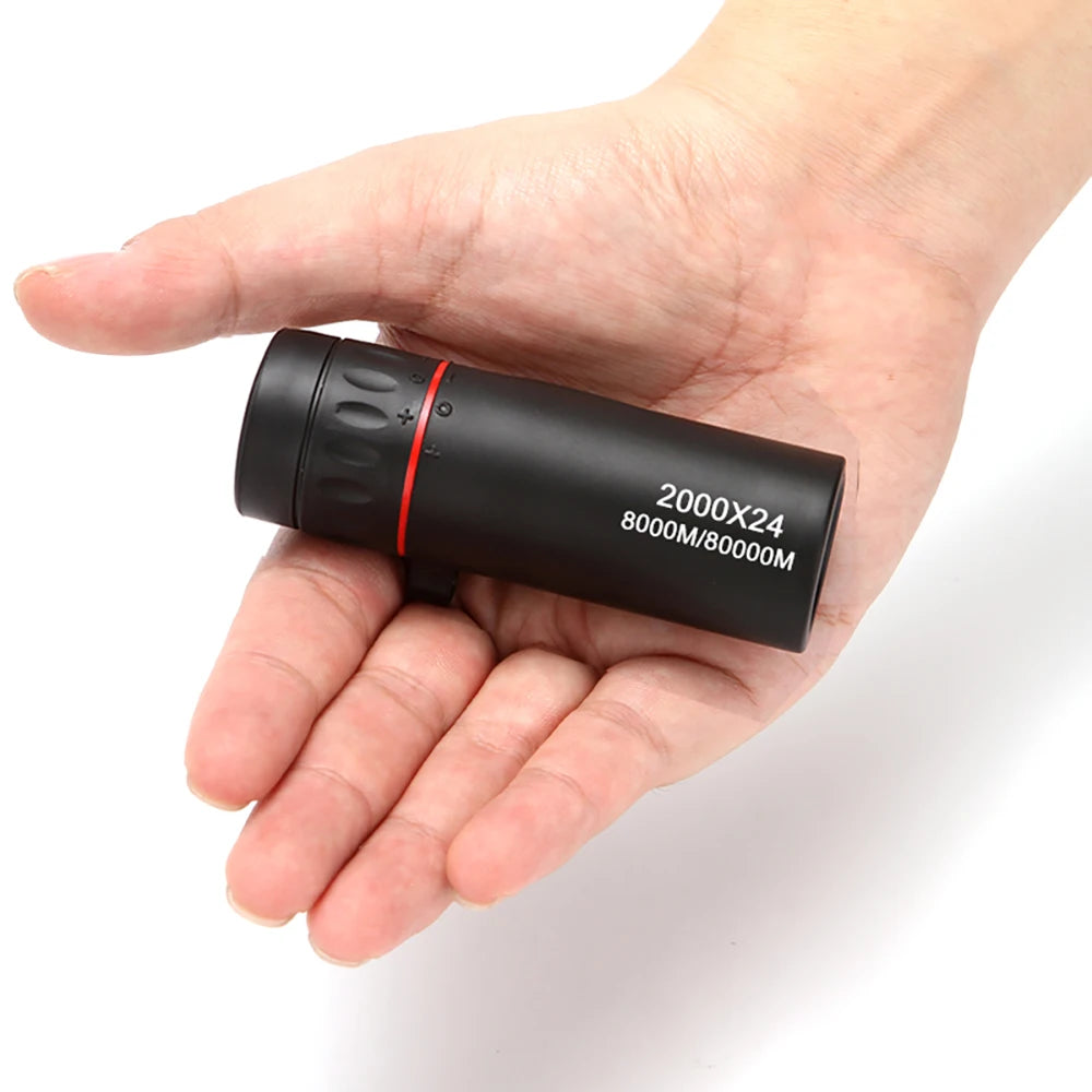 Télescope Monoculaire HD 2000X24 avec Adaptateur Smartphone - Observation Astronomique - kadopascher