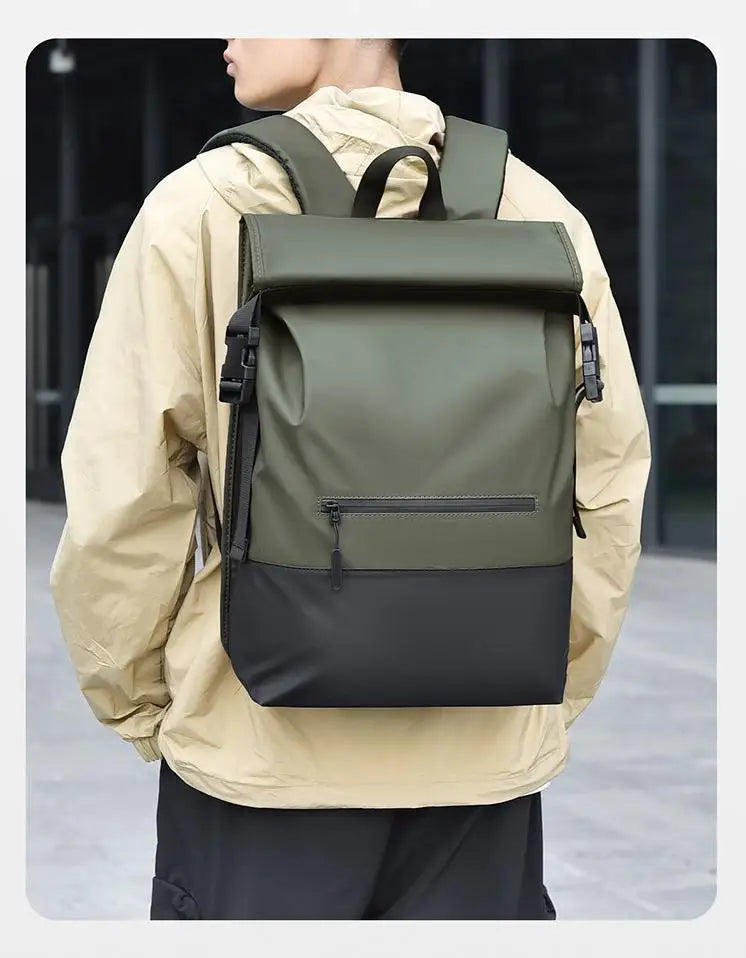 Sac à Dos Voyage Pliable Homme – Grande Capacité, Compartiment PC, Style Urbain - kadopascher