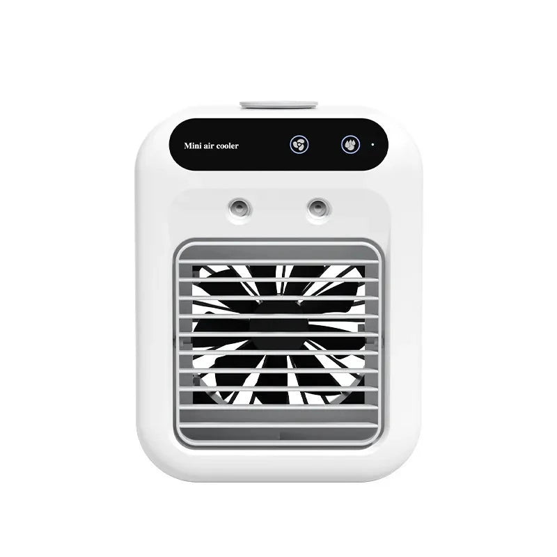 Ventilateur Climatiseur 3-en-1 – Mini Refroidisseur & Humidificateur USB | Bureau & Maison