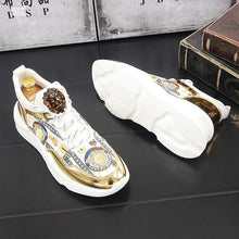 Chaussures luxe 2024 new collection 2025 / New male print trend casual shoes autumn breathable sneakers 2025 - kadopascher