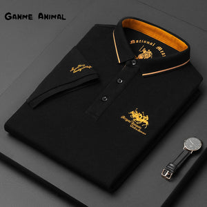 Polo brodé luxe été 2024 / New Summer Korean  Embroidered Polo Shirt Men's Luxury - kadopascher