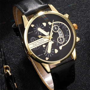Fashion Date Quartz Men Watches Top Brand Luxury Male Clock Chronograph Sport Mens Wrist Watch Hodinky Relogio Masculino - kadopascher