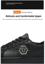 Chaussures de luxe pour homme / Men's Casual Breathable Leather Shoes
