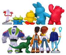 Disney 7PCS Toy Story 4 Action Figures Toys Woody Jessie Buzz Lightyear Forky Pig Bear Figura Model Doll Figurine Kids Boy Gifts - kadopascher