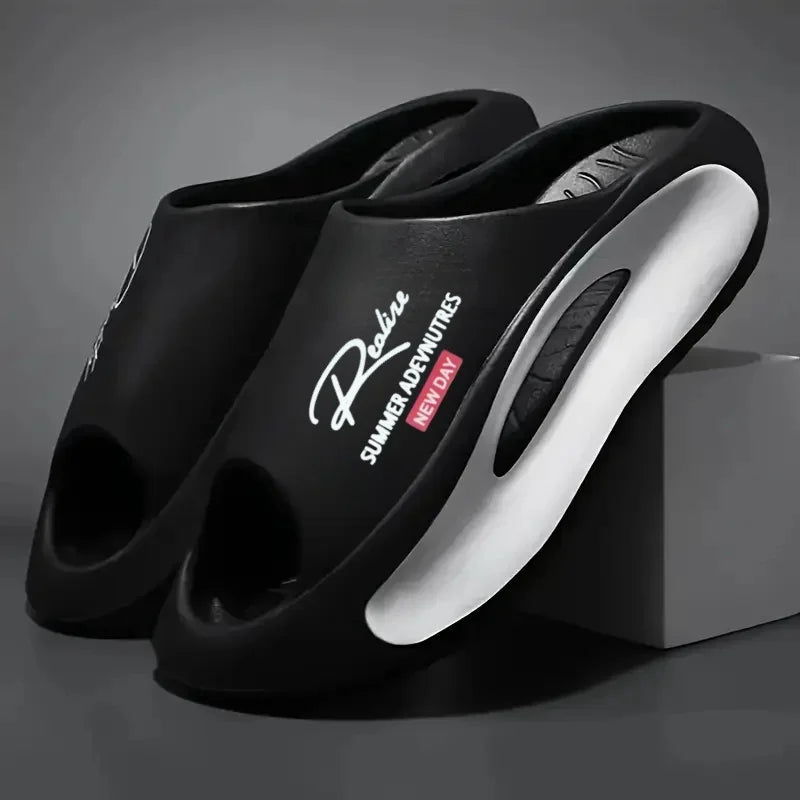 Sandales Homme EVA Légères - Claquettes Design Cartoon Intérieur/Extérieur