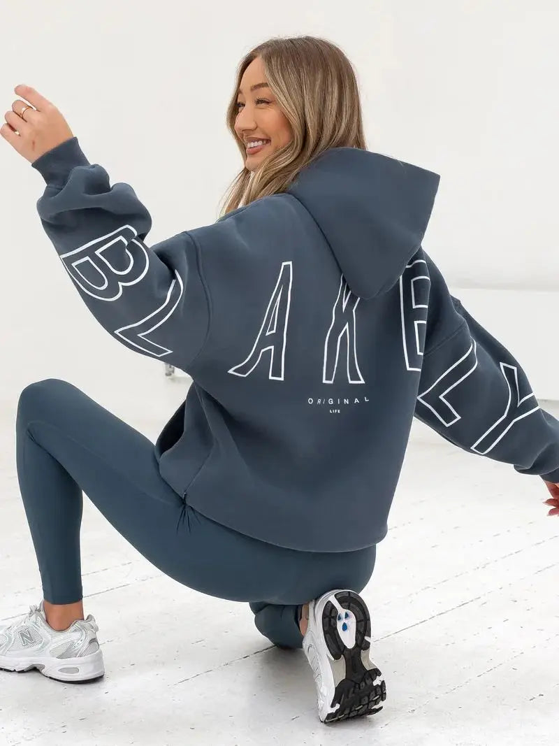 Women's American Hip Hop Sweatshirt 2026