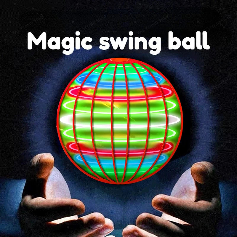 Magic Flying Ball Mini Toy Automatic Obstacle Avoidance UFO Boomerang Spinner Ball Toys for Adults Kids Gifts Christmas present - kadopascher