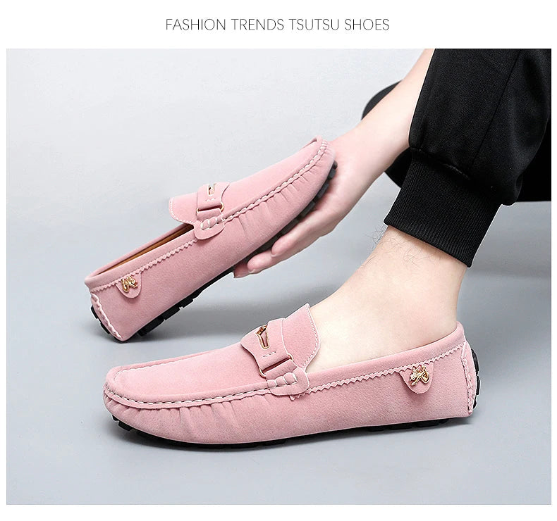 Chaussures Bateau Homme Style Britannique - Mocassins Slip-On Casual