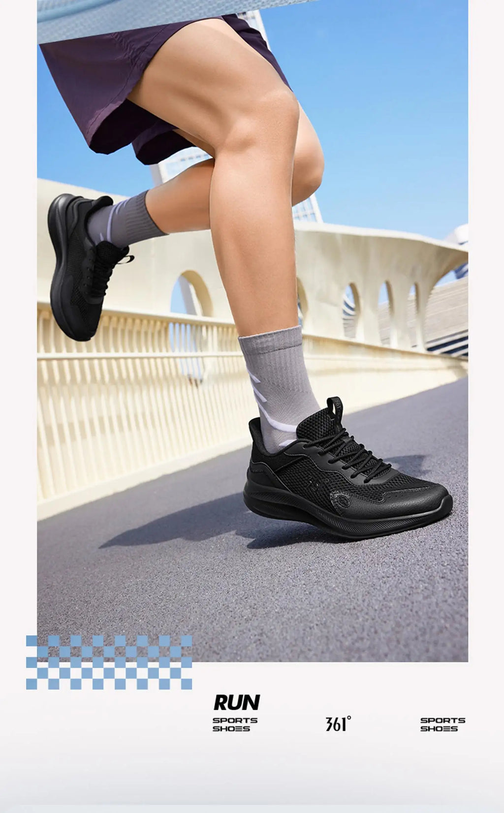 Chaussures Running 361 Degrees Homme - Légères et Respirantes - kadopascher