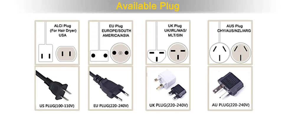 5-in-1 Professional Hair Styling Set - Hair Dryer, Straightener, Curler