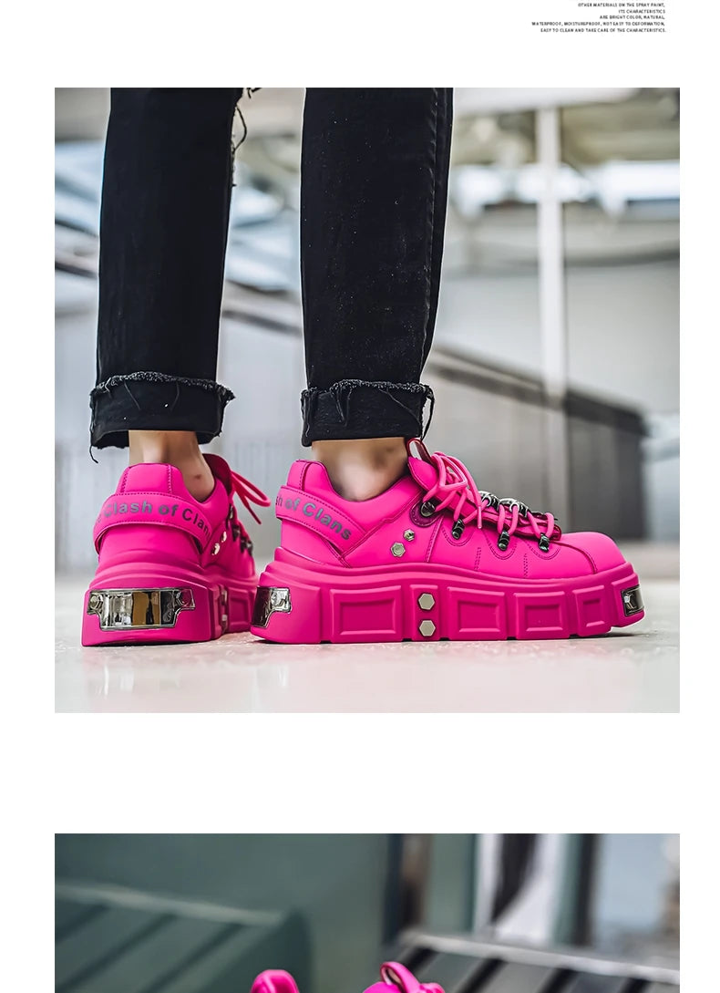 Sneakers Skateboard Homme Cuir - Chaussures Sport Outdoor Respirantes